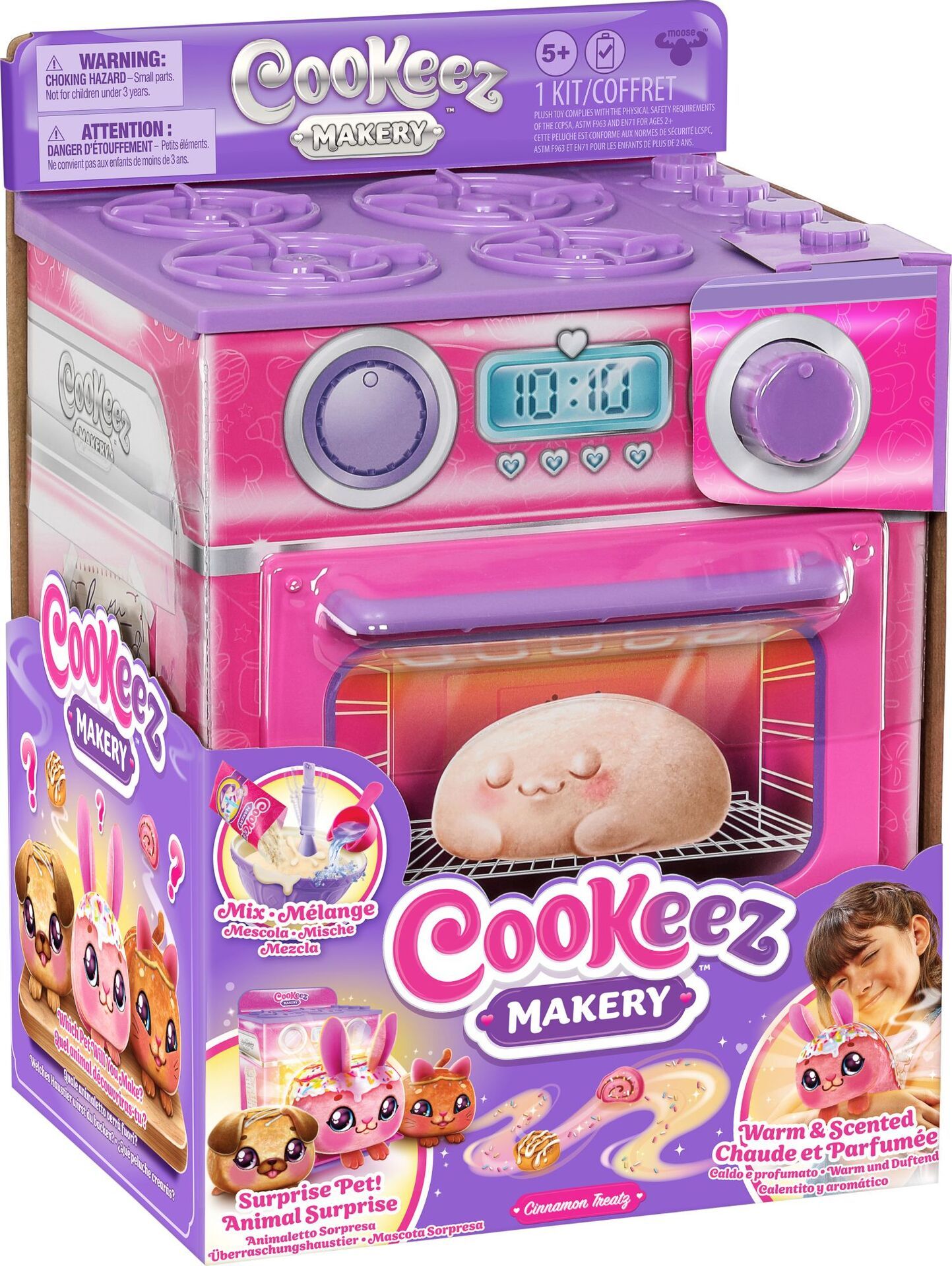 spielzeug ofen COOKEEZ MAKERY - Ofen (pink) Kuchen – Spielzeug24