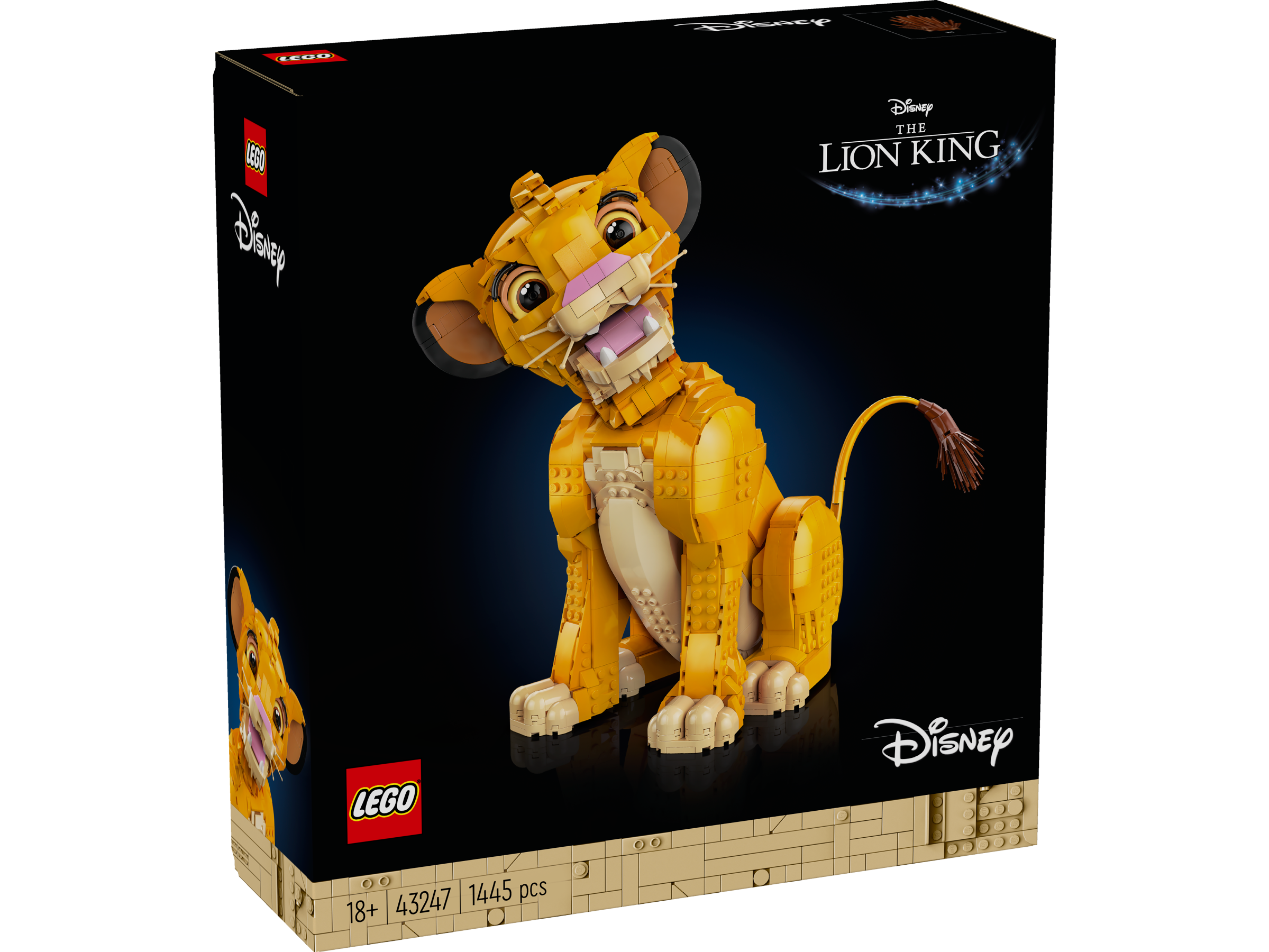spielzeug simba LEGO Disney Simba, der junge König der Löwen 43247 – Spielzeug24