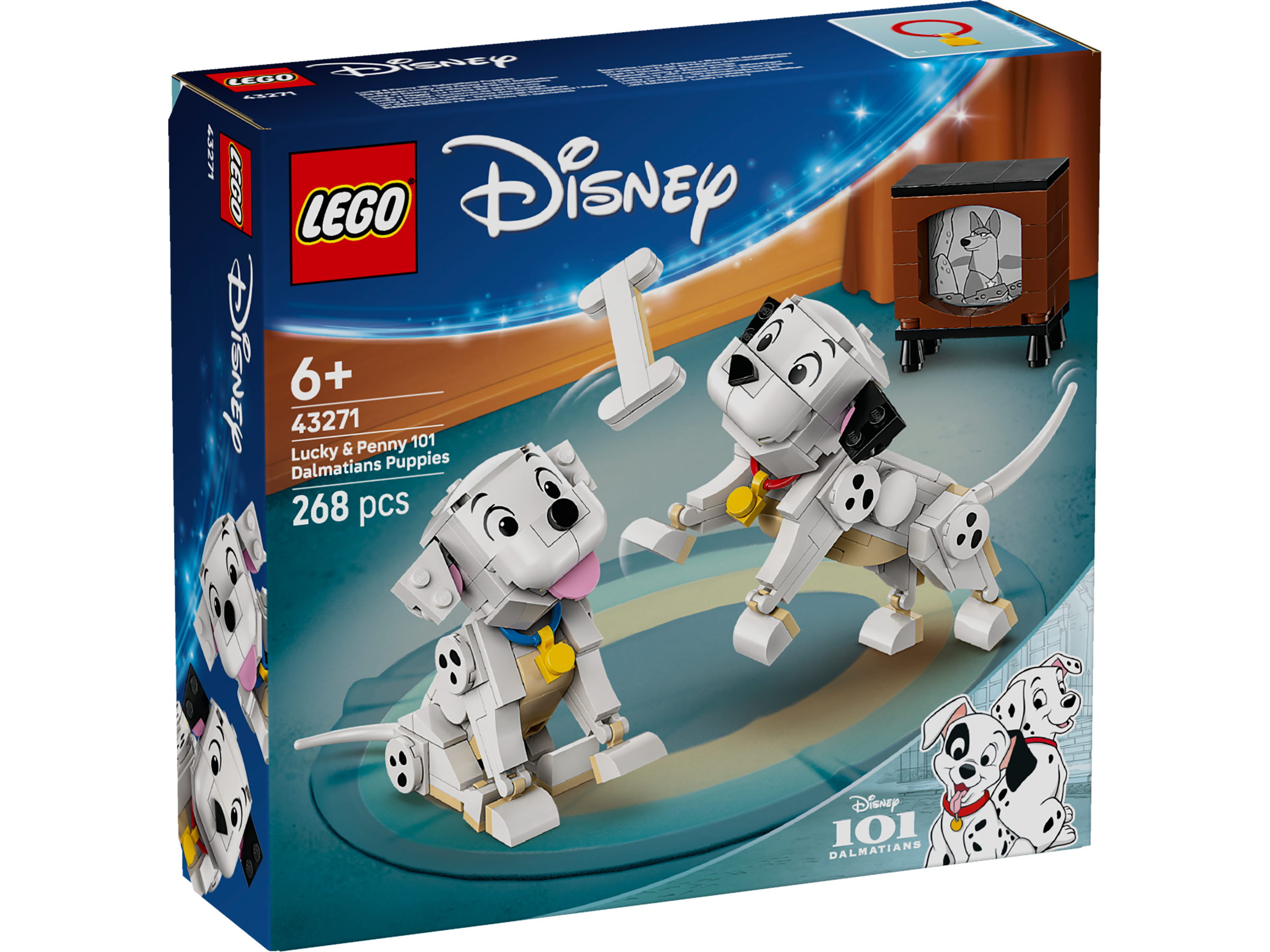 LEGO Disney Die Welpen Lucky und Penny aus 101 Dalmatiner 43271