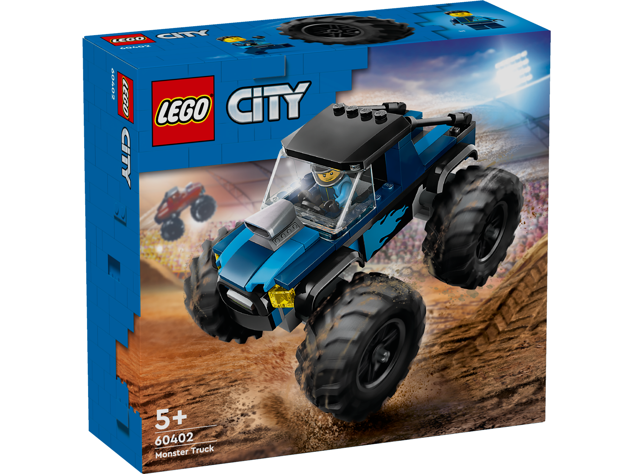 LEGO City Blauer Monstertruck 60402 – Spielzeug24
