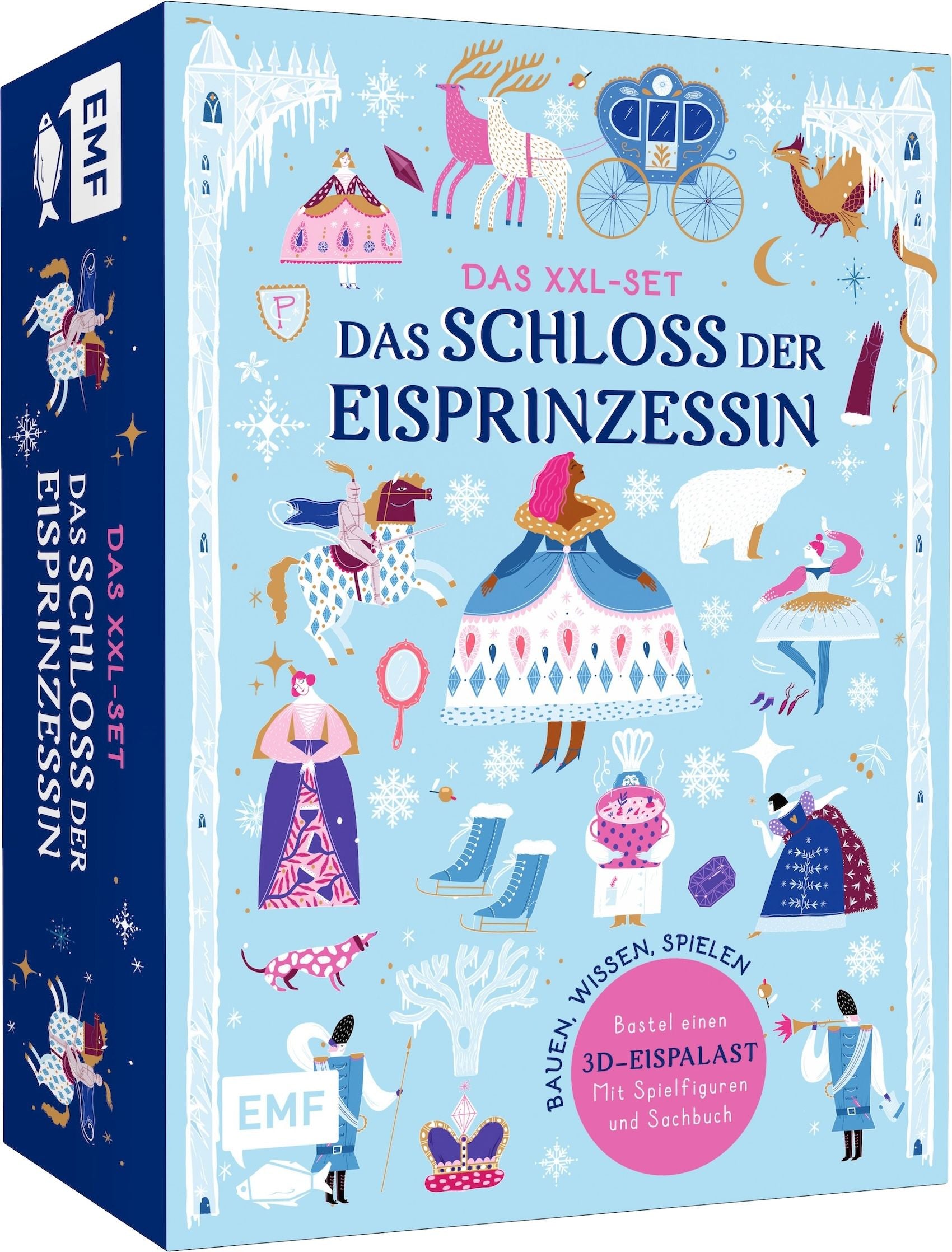 eisprinzessin spielzeug XXL Set Schloss der Eisprinzessin – Spielzeug24
