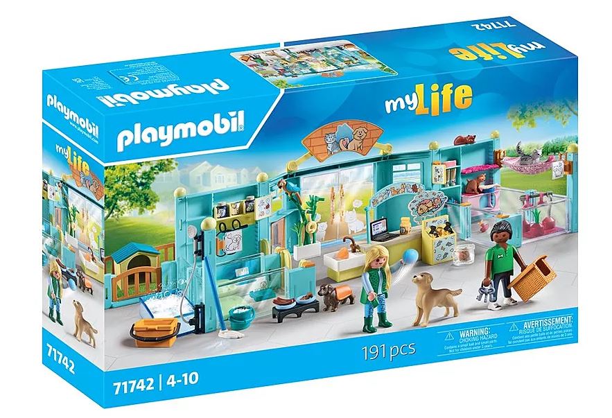 hängematte playmobil PLAYMOBIL my Life Tierhotel 71742 – Spielzeug24