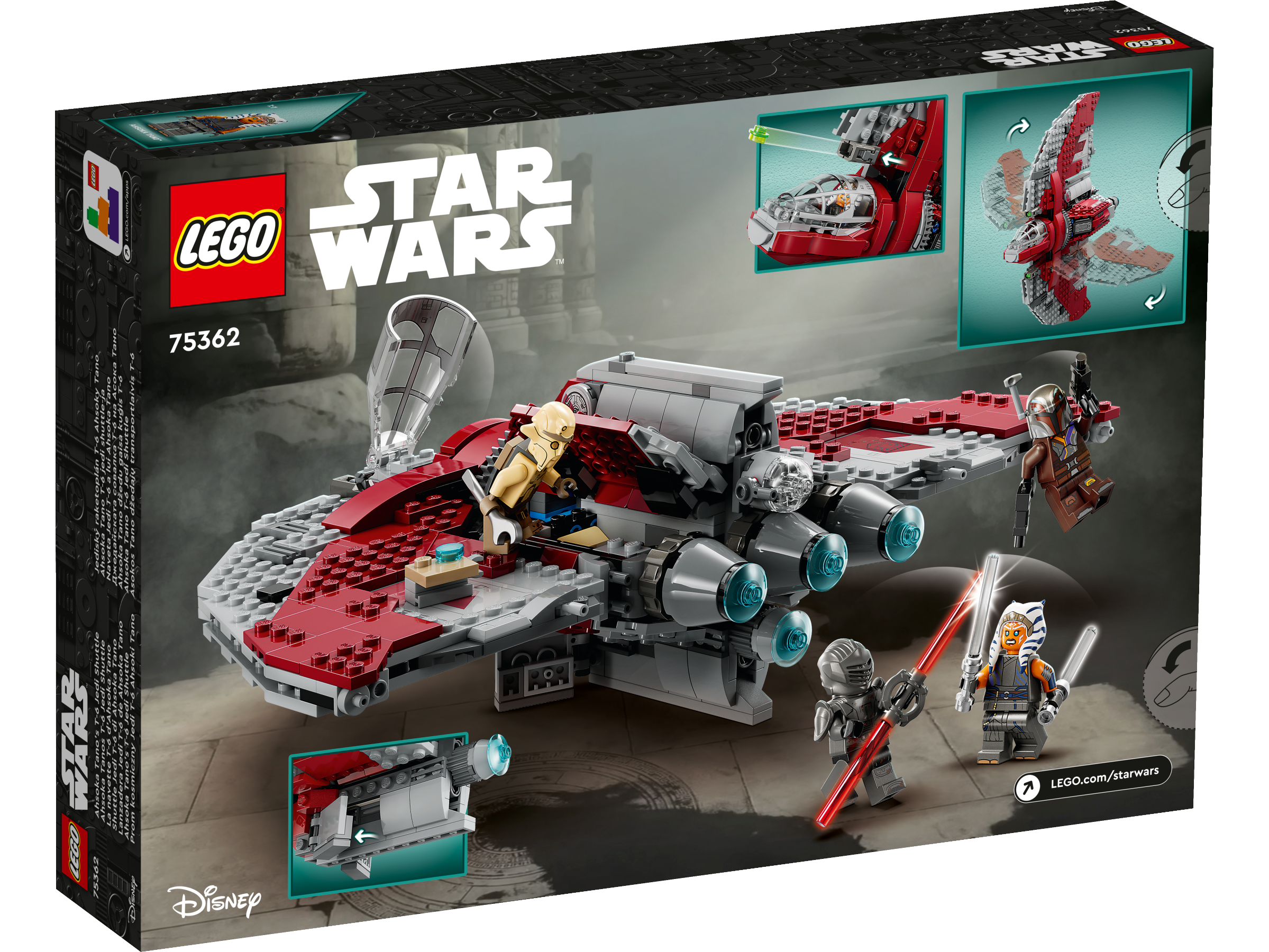 spielzeug 24 LEGO Star Wars Ahsoka Tanos T-6 Jedi Shuttle 75362 – Spielzeug24