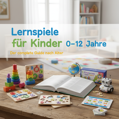 Lernspiele für Kinder: Der komplette Guide nach Alter (0–12 Jahre)