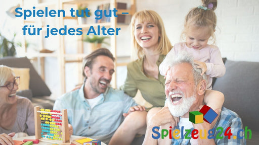 Spielen tut gut – ein Geschenk für Gross und Klein