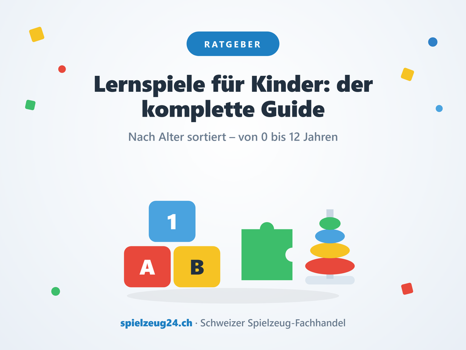 Lernspiele für Kinder – der komplette Guide nach Alter