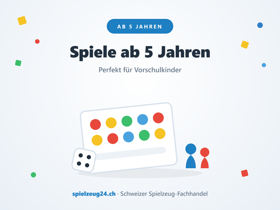 Spiele ab 5 Jahren – perfekt für Vorschulkinder