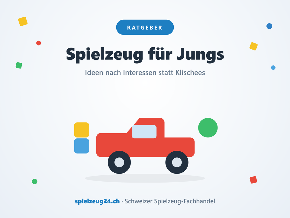 Spielzeug für Jungs – Ideen nach Interessen statt Klischees