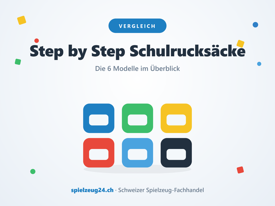 Step by Step Schulrucksäcke – die 6 Modelle im Überblick