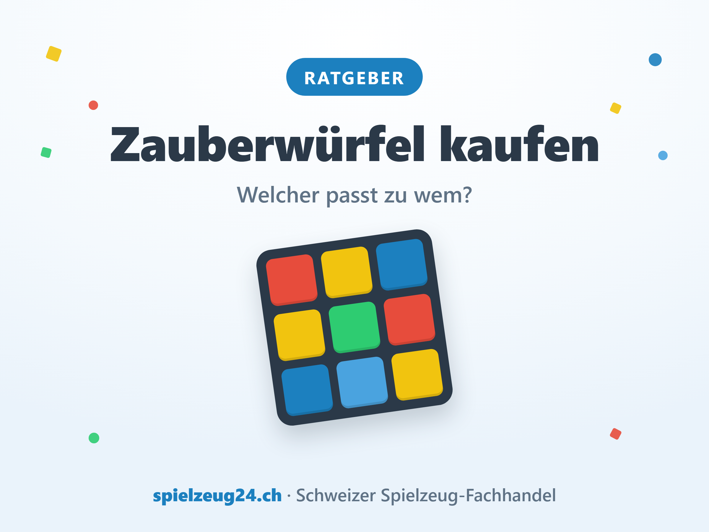 Zauberwürfel kaufen: welcher passt zu wem?