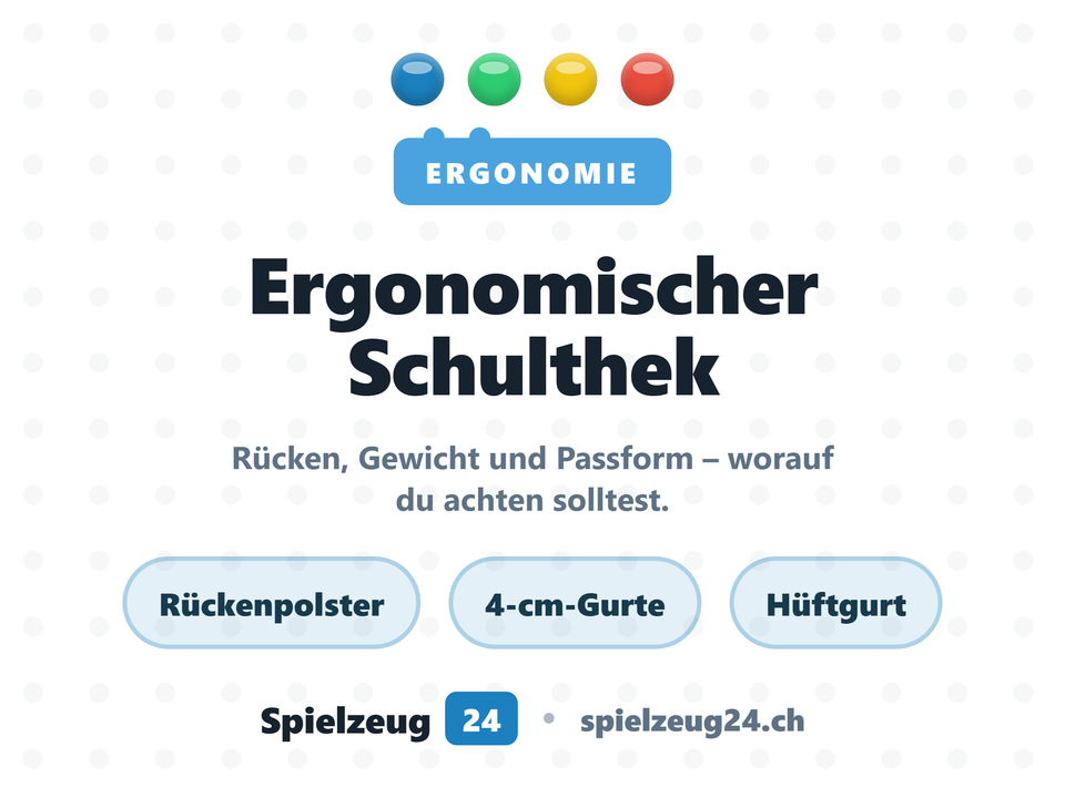 Ergonomischer Schulthek: Worauf du achten solltest (Rücken, Gewicht, Passform)