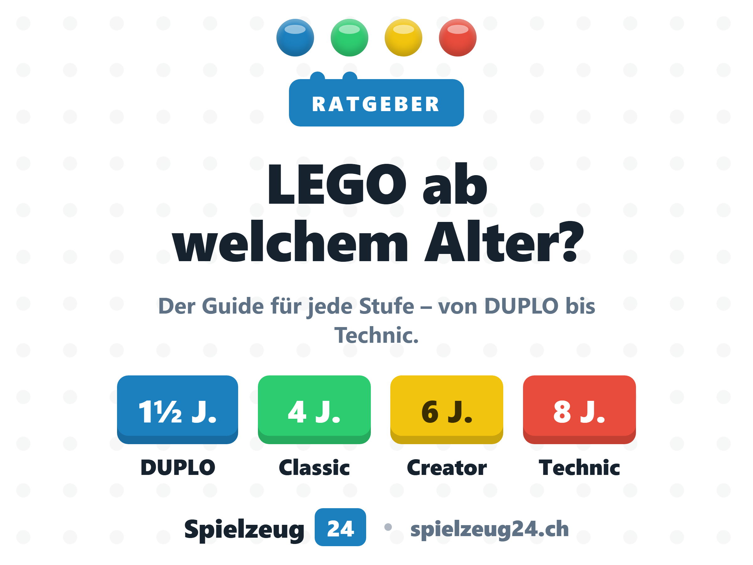 LEGO ab welchem Alter? Der Alters-Guide für alle Lego-Serien