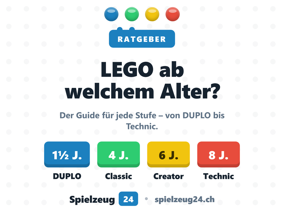 LEGO ab welchem Alter? Der Alters-Guide für alle Lego-Serien