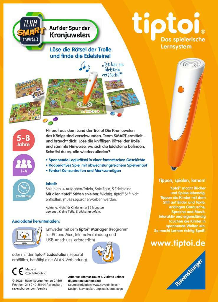 Tiptoi Team SMART ermittelt: Auf der Spur der Kronjuwelen 00.238 - Bild 2