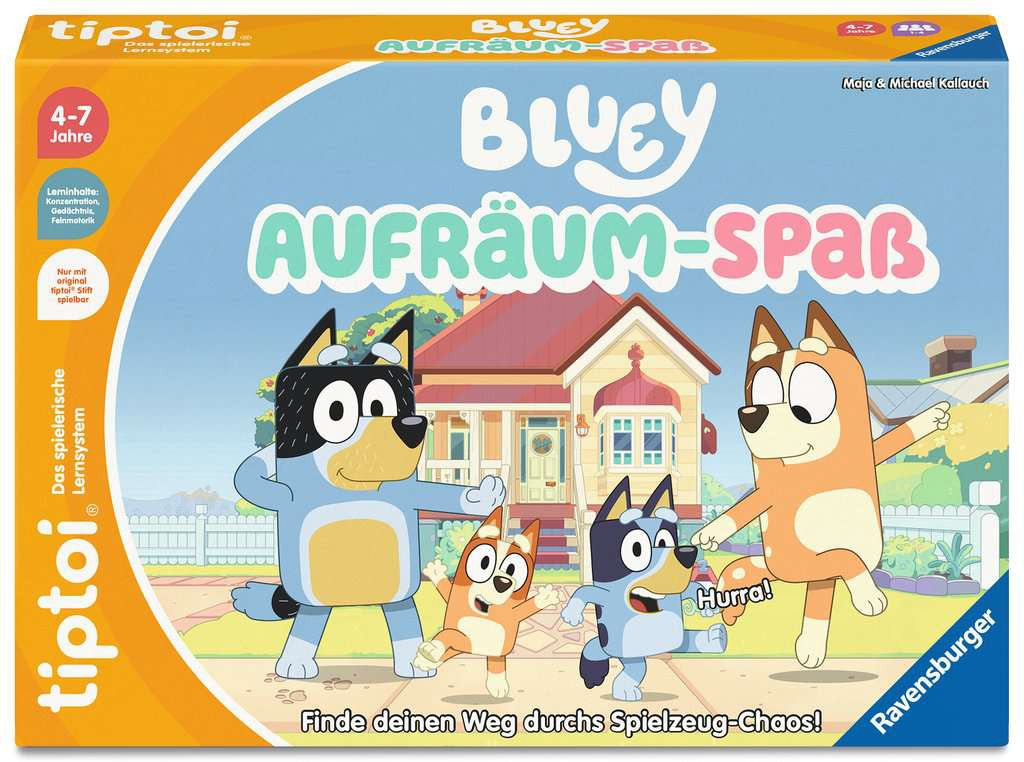 Tiptoi Bluey Aufräum-Spass 00.239 - Bild 1