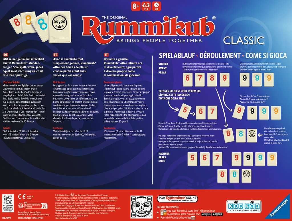 Rummikub Classic 24.974 - Bild 4