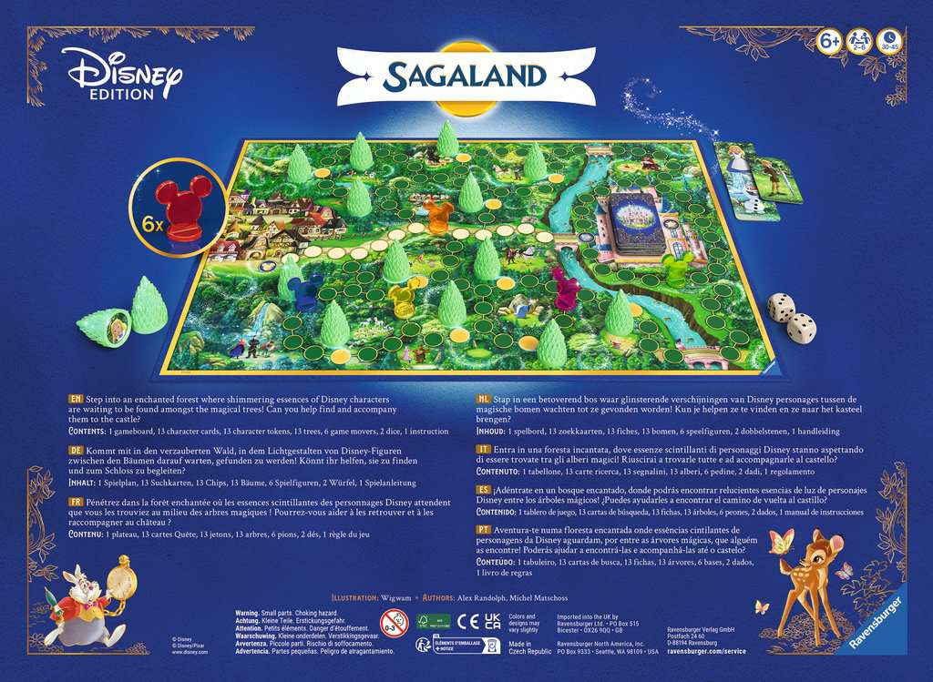 Familienspiel Disney Sagaland 25.121 - Bild 2