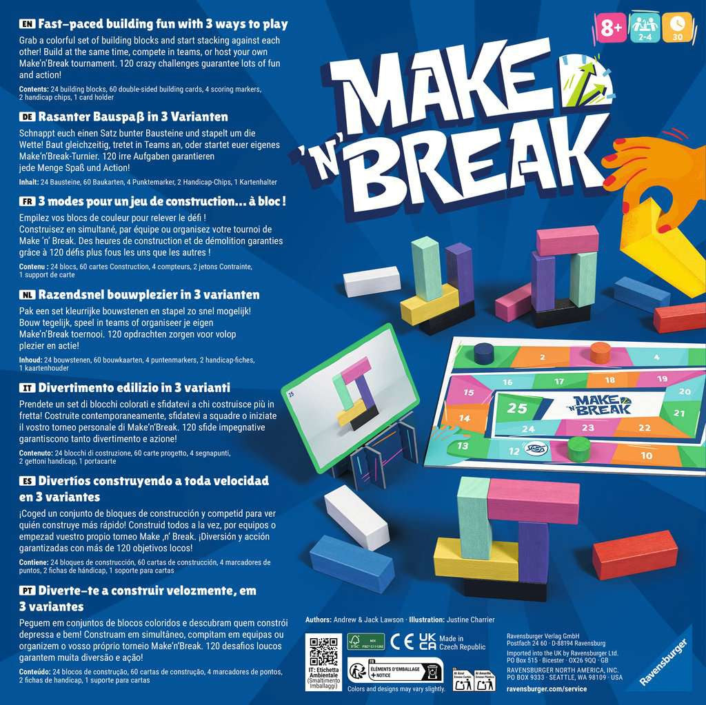 Make 'n' Break - Gesellschaftsspiel & Brettspiel 25.174 - Bild 2