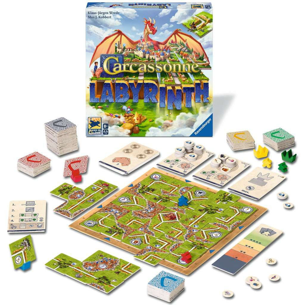 Carcassonne Labyrinth - Gesellschaftsspiel & Brettspiel  25.176 - Bild 3