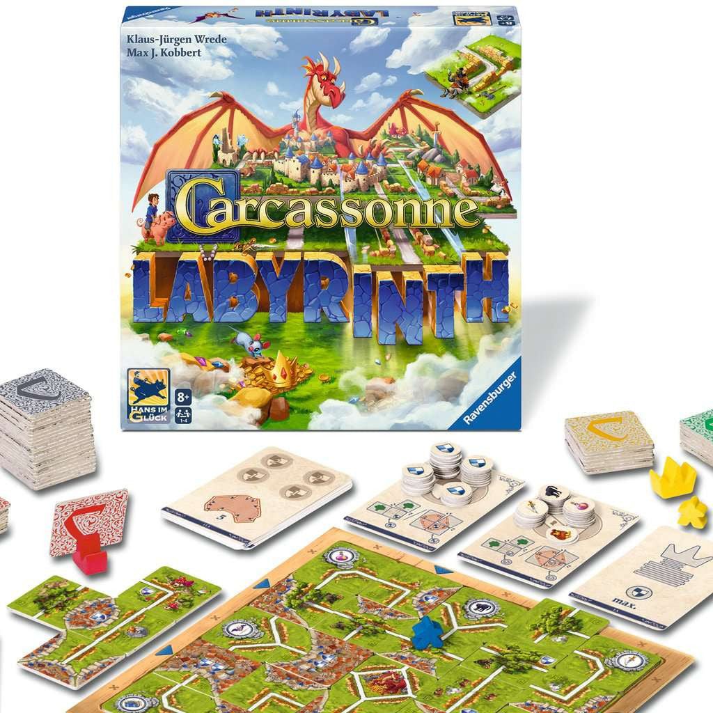 Carcassonne Labyrinth - Gesellschaftsspiel & Brettspiel  25.176 - Bild 4
