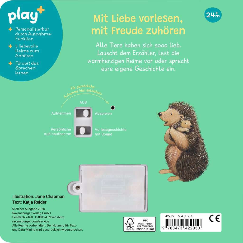 Play+ Mein Geschichten-Buch Ich hab dich lieb! - ab 2 Jahre 42.205 - Bild 2