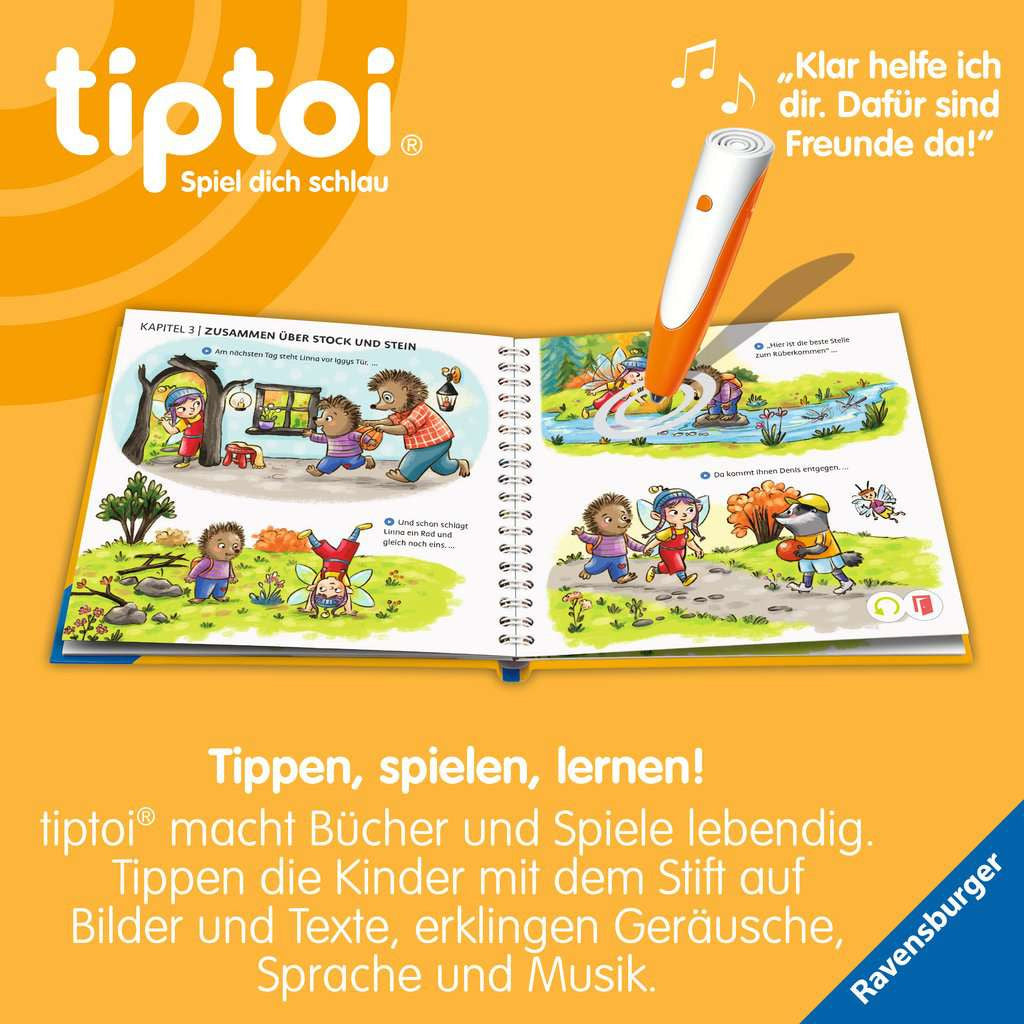 Tiptoi Bildergeschichten über den Umgang mit Gefühlen - Iggy Igel und die Sache mit der Freundschaft 49.306 - Bild 2