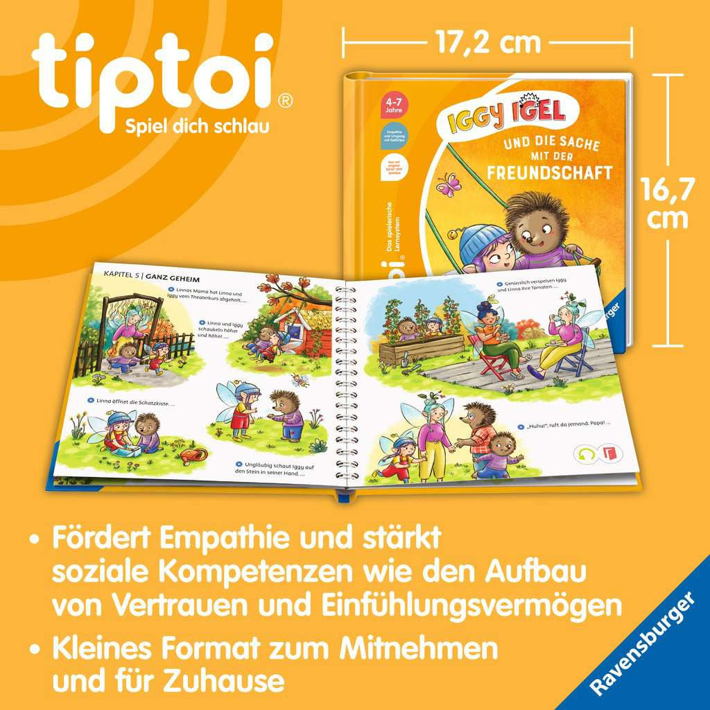 Tiptoi Bildergeschichten über den Umgang mit Gefühlen - Iggy Igel und die Sache mit der Freundschaft 49.306 - Bild 3