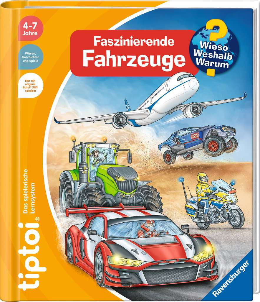 Tiptoi WWW Faszinierende Fahrzeuge 49.311 - Bild 1
