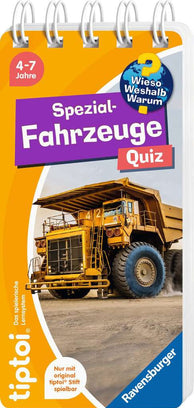 Tiptoi WWW Quiz Spezialfahrzeuge 49.313