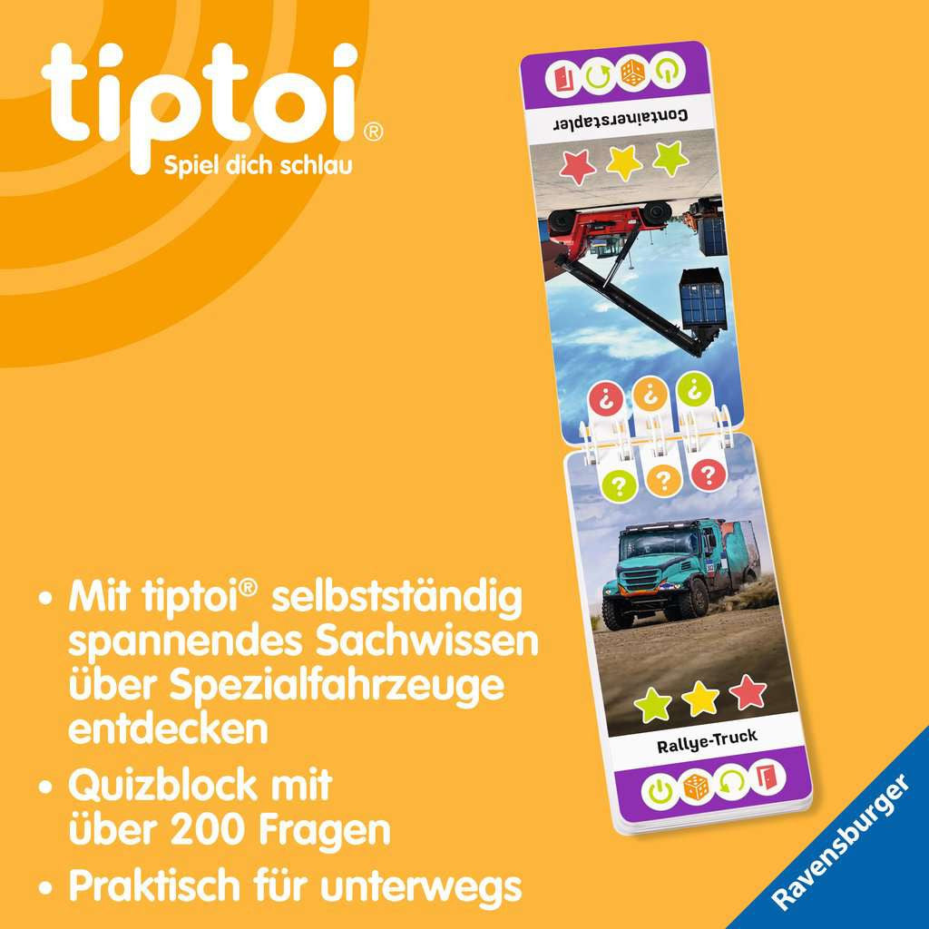 Tiptoi WWW Quiz Spezialfahrzeuge 49.313 - Bild 5