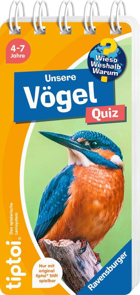 Tiptoi WWW Quiz Vögel 49.315 - Bild 1
