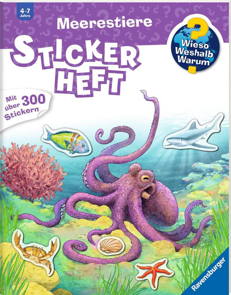 WWW Stickerheft - Meerestiere 60.098 - Bild 1