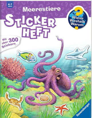 WWW Stickerheft - Meerestiere 60.098