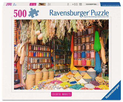 Puzzle 500 Teile Bunte Gewürze, Marokko 01.816