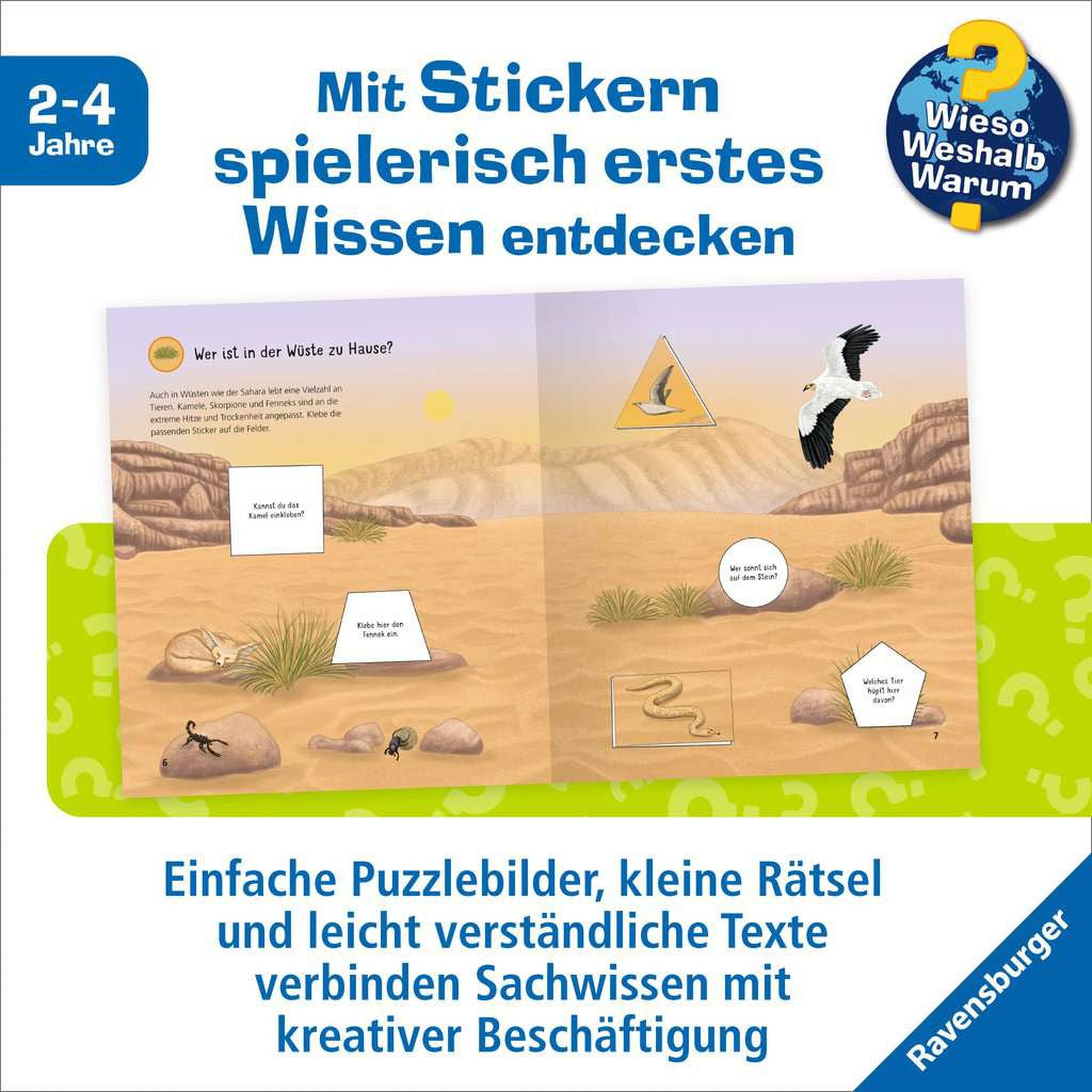 WWW Junior Stickerheft Tiere der Welt 60.111 - Bild 2