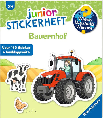 WWW Junior Stickerheft Bauernhof 60.112
