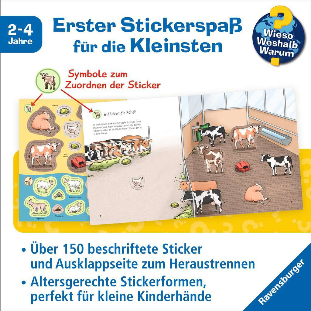 WWW Junior Stickerheft Bauernhof 60.112 - Bild 2