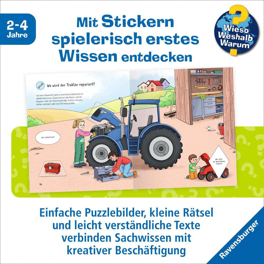 WWW Junior Stickerheft Bauernhof 60.112 - Bild 3