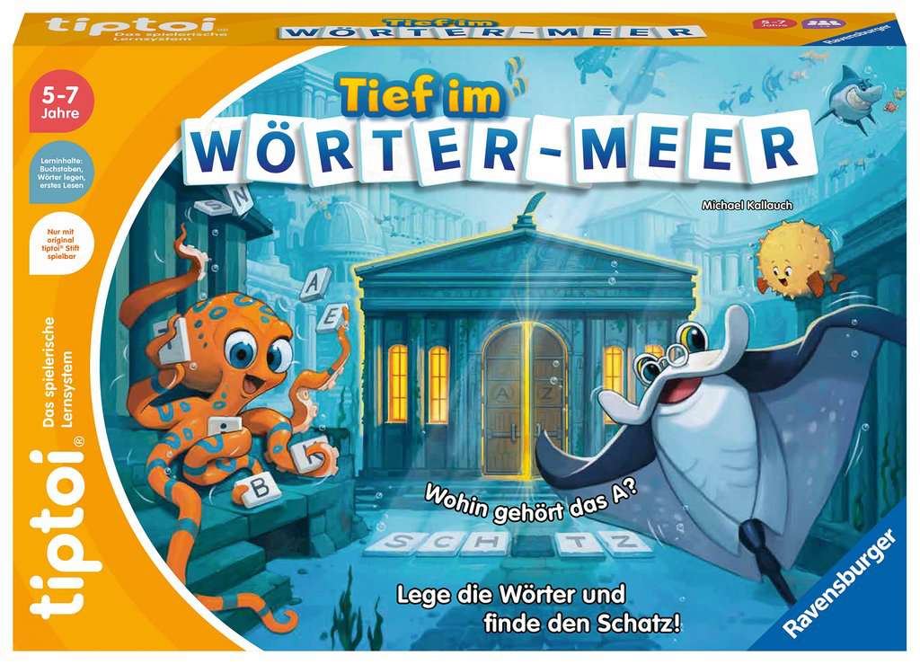 Tiptoi Tief im Wörter-Meer 00.103 - Bild 1