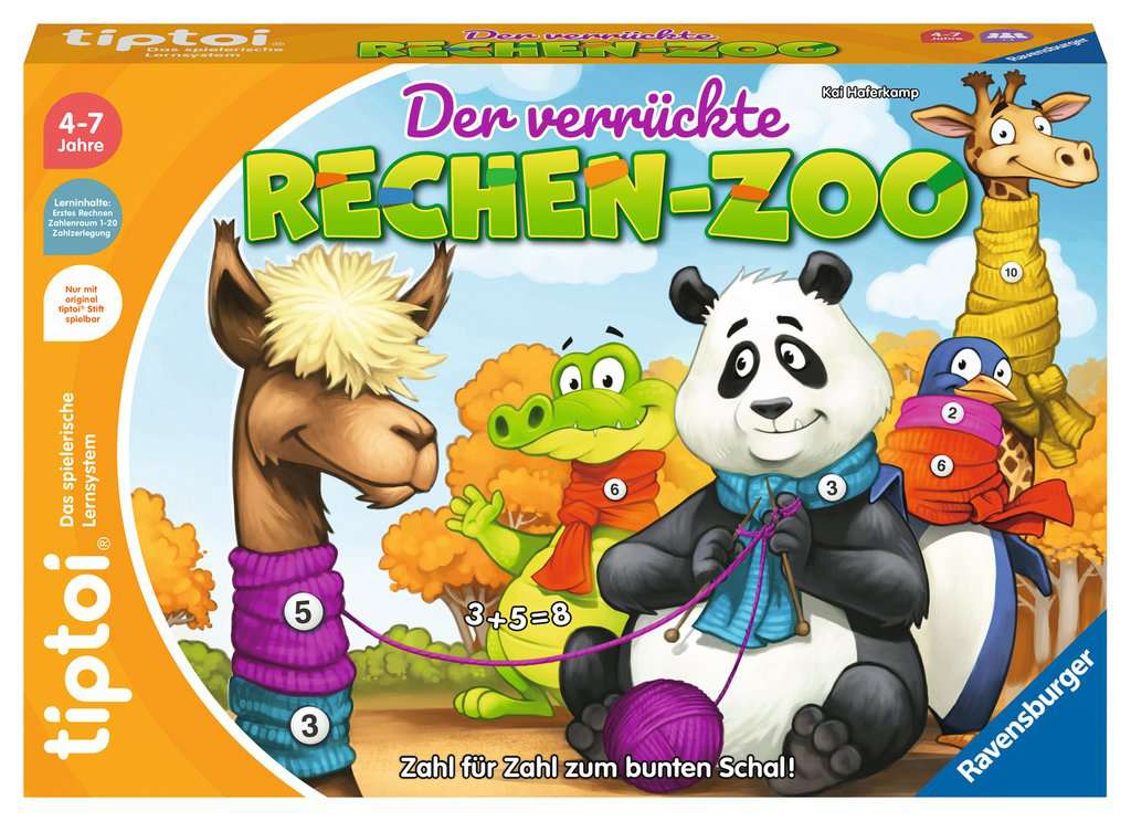 Tiptoi Der verrückte Rechen-Zoo 00.104 - Bild 1