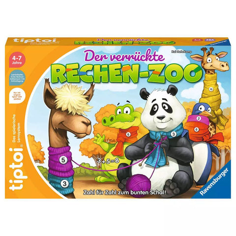 Verpackung tiptoi Der verrückte Rechen-Zoo 00104