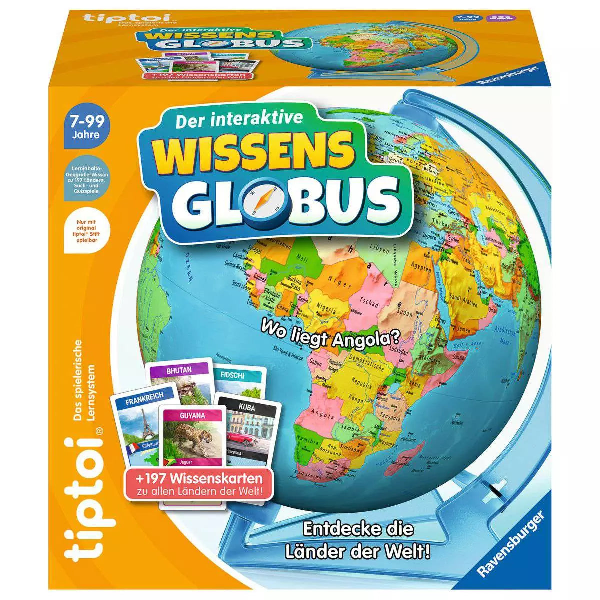 tiptoi Der interaktive Wissens-Globus 00.107 - Bild 1
