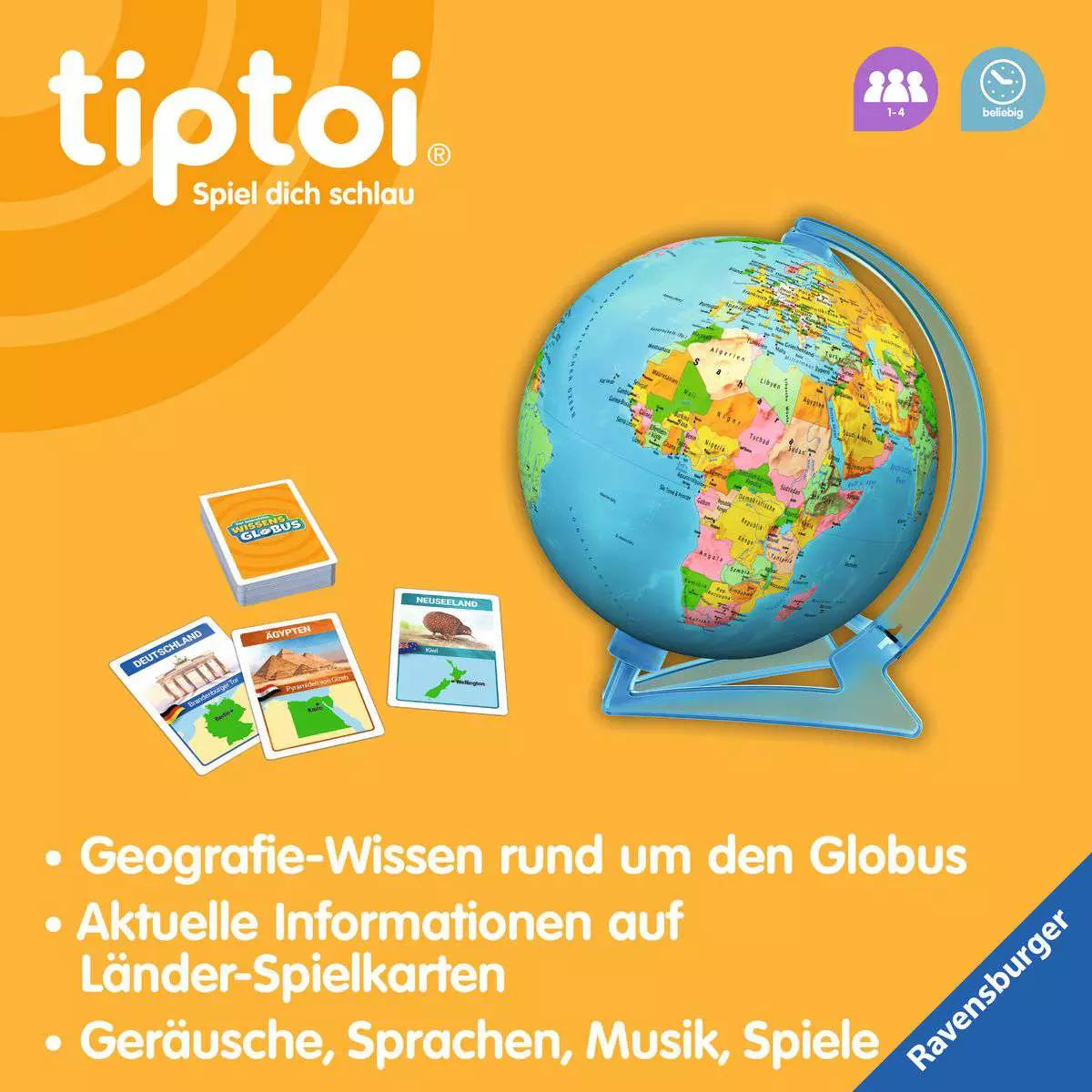 tiptoi Der interaktive Wissens-Globus 00.107 - Bild 6