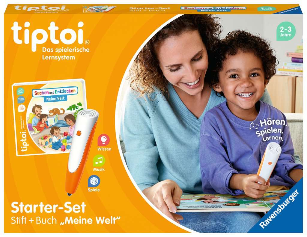 Tiptoi Starter-Set: Stift und Bilderbuch Meine Welt 00.112 - Bild 1