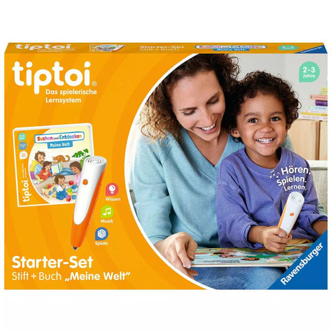 Verpackung tiptoi Starter-Set Stift und Bilderbuch Meine Welt 00112
