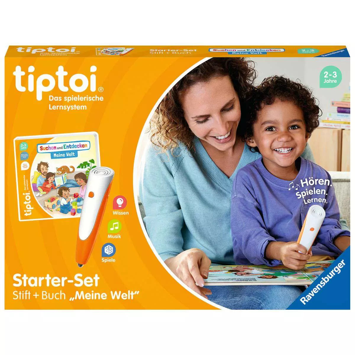 tiptoi Starter-Set: Stift und Bilderbuch Meine Welt 00.112 - Bild 1