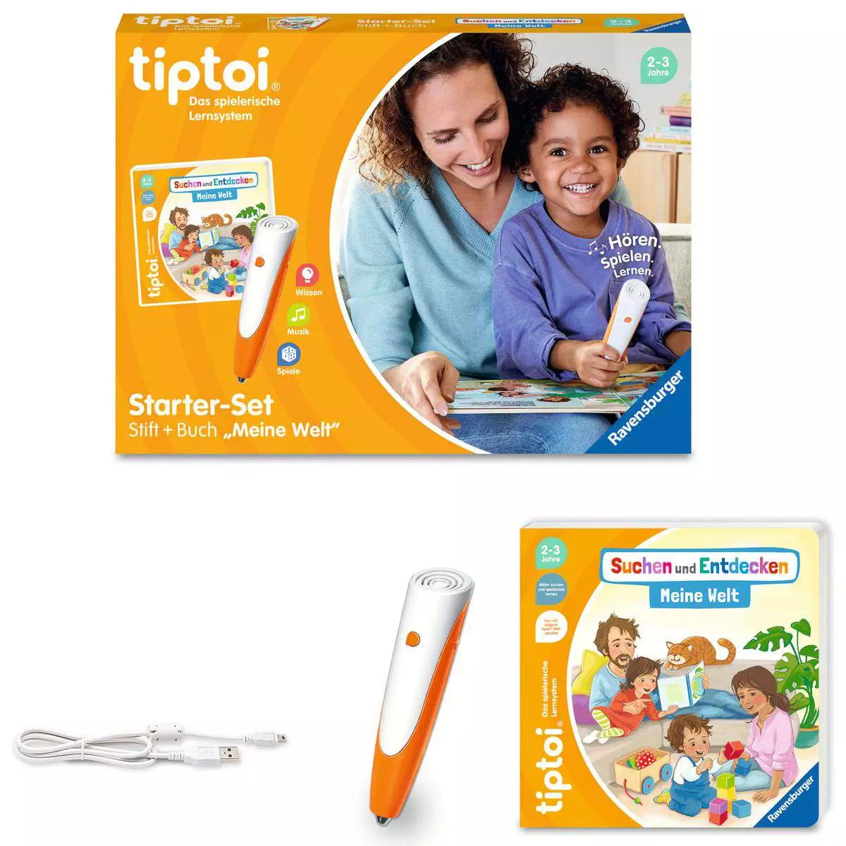 tiptoi Starter-Set: Stift und Bilderbuch Meine Welt 00.112 - Bild 4