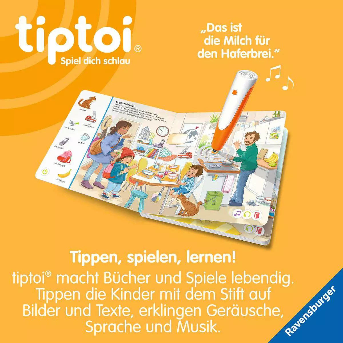 tiptoi Starter-Set: Stift und Bilderbuch Meine Welt 00.112 - Bild 7