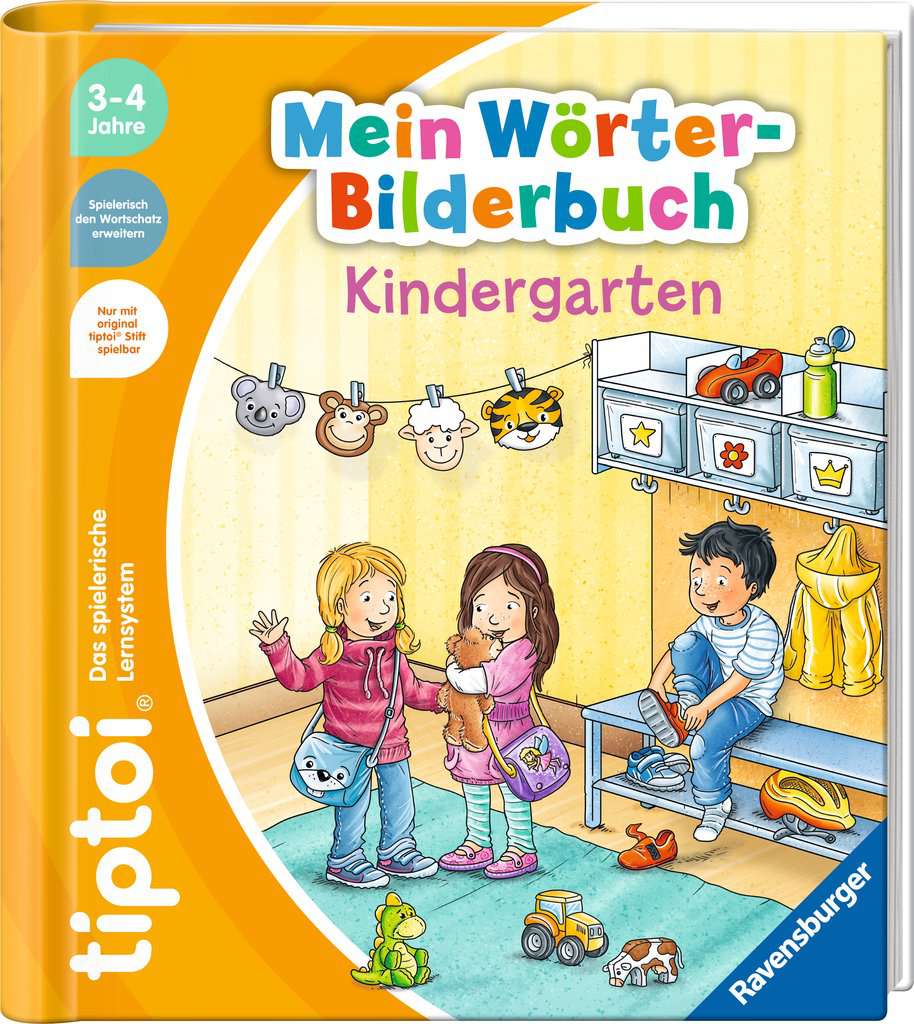 Tiptoi Starter-Set: Stift und Wörter-Bilderbuch Kindergarten 00.113 - Bild 3