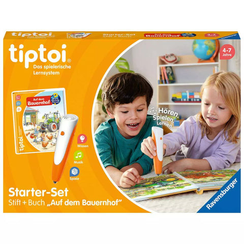 Verpackung tiptoi Starter-Set Stift und Buch Auf dem Bauernhof 00114